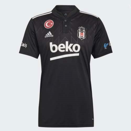Authentic Camiseta Besiktas 2ª 2021-2022 Negro